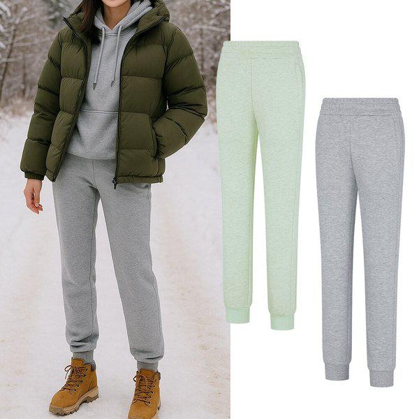 女性冬ダイマルバンディング登山トレーニングジョガーパンツKSC962VP4W