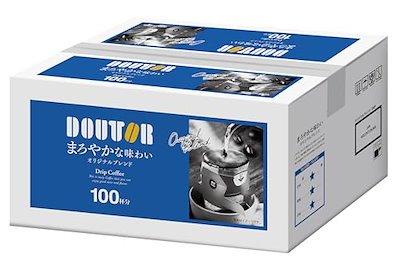 他サイト： ドトール ドリップコーヒーオリジナルブレンド100P 23636 V272-10の商品画像
