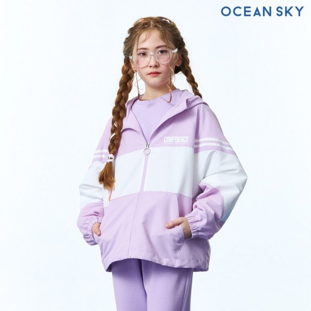 オーシャンスカイ 女の子の切り替えジャケット CAJG4151B0T