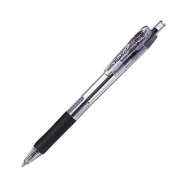 (まとめ) ゼブラ 油性ボールペン タプリクリップ 0.7mm 黒 BN5-BK 1セット(10本) (×10セット) 7,580円