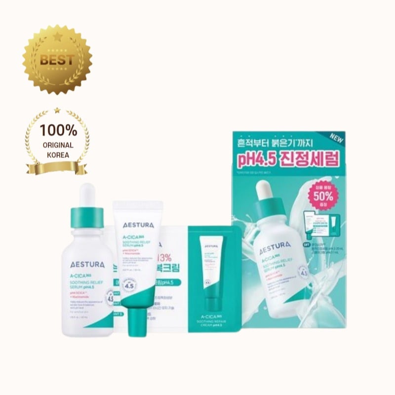 【オリーブヤング限定／敏感肌・ニキビ跡ケア】エイシカ365 セラム pH4.5 40ml肌荒れ・跡ケア特化美容液／低刺激処方