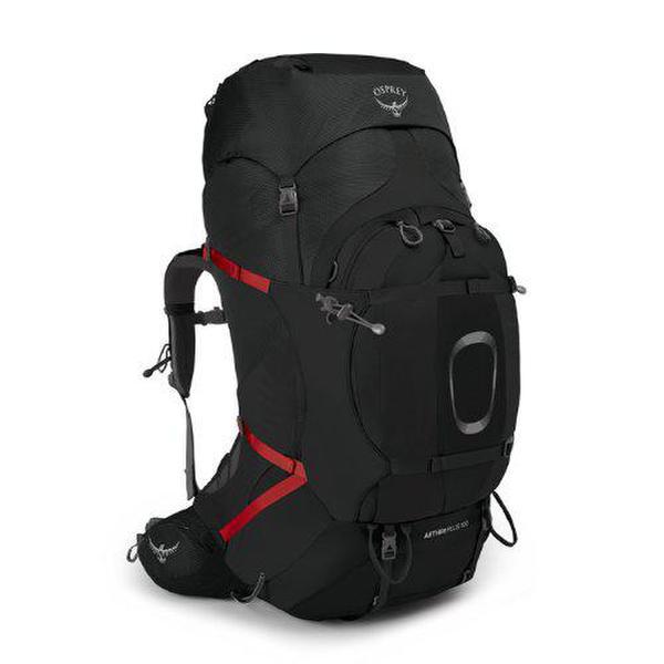 イソプラス100Lブラック/男性用大型バックパックバックパッキング脱着ヘッド