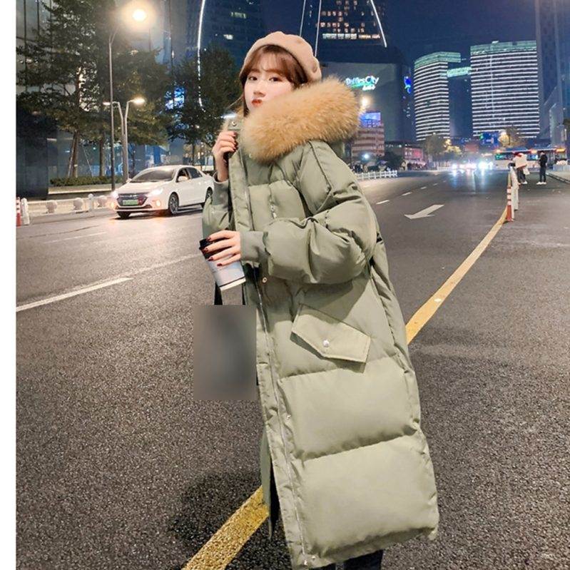 ロング ベンチコート ファーコート ロングダウン ダウンコート アウター 冬コート 外套 上着 カジュアル ファッション 膝下 着痩せ 軽量 秋冬 冬 防風 保温 おしゃれ 冬服 冬物 レディース 大