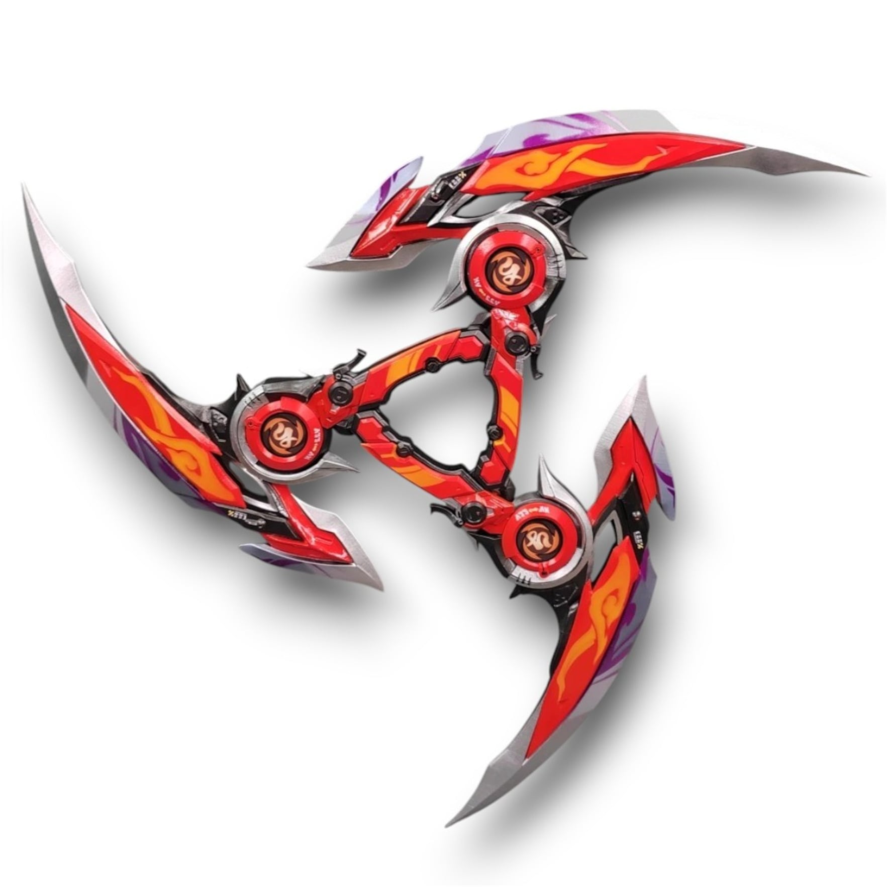 Monenjoy 　崩壊スターレイル　乱破（らんは） PLA樹脂　武器　スタレ　レプリカ　48cm　1:1レプリカ　パーティ　道具　武器　モデル　ハロウィン　イベント　工芸品　学園祭 