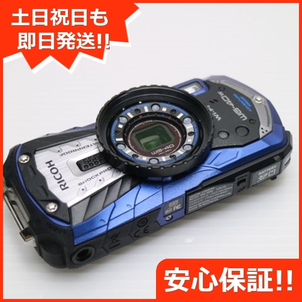 美品 WG-40w ブルー コンデジ RICOH 90