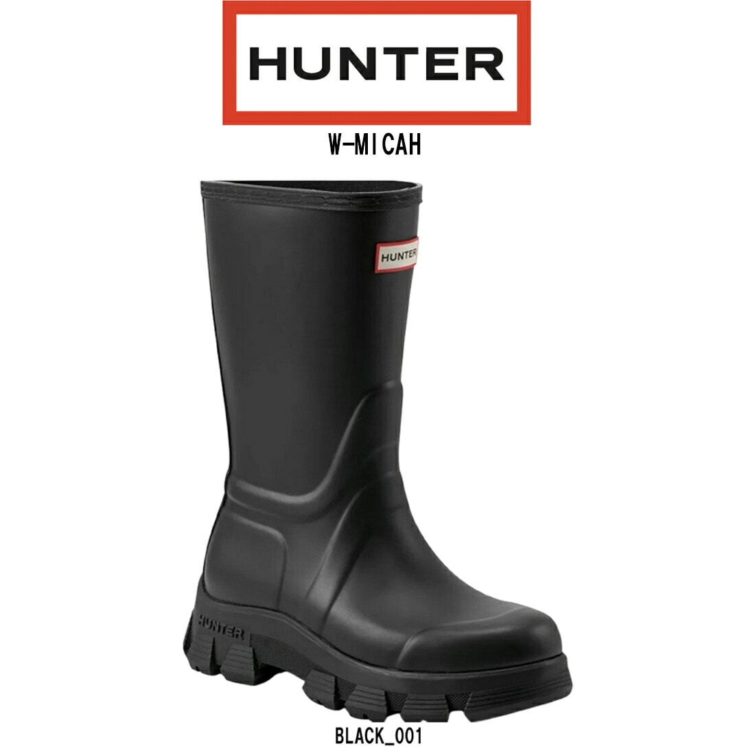 HUNTER(ハンター)レディース レインブーツ 雨靴 防水 長靴 女性用 W-MICAH
