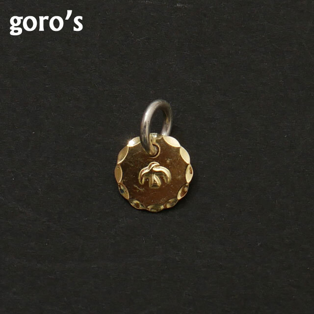 ゴローズ goros 平打ち 全金メタル 小 GOLD ゴールド ペンダントトップ インディアン ジュエリー アクセサリー 270-000582-018