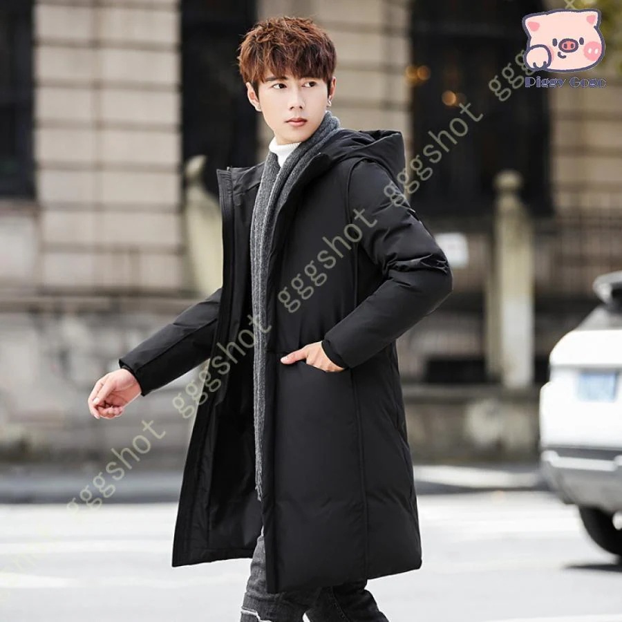 冬の特恵ダウンコート メンズ ロング ダウンジャケット コート 秋冬 防寒 通勤 通学 大きいサイズ 暖かい 防風 ブルゾン アウトドア 中綿 長袖 アウター フード付き