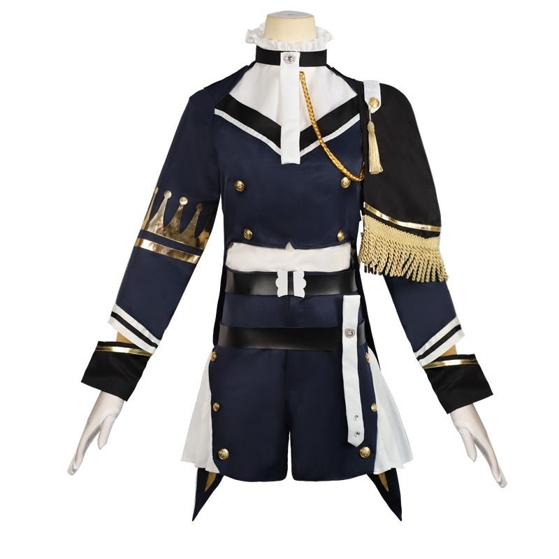 ワールドプロジェクト カラフルステージ 初音ミク 軍服 コススーツ ライブアニメーション ミクスーツ ロリータ