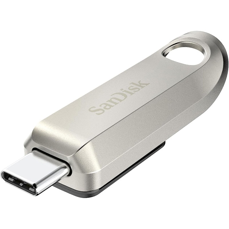 USBメモリ 512GB Type-C Ultra Luxe スライド式 R:300MB/s USB3.2 Gen1 USB3.0 USB-C 金属筐体 海外パッケージ SDCZ75-512G-G46