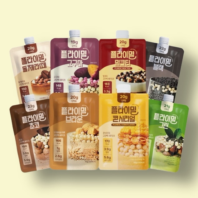 Qoo10] FLIMEAL 【8種セット】フライミールシェイク スタ : 食品