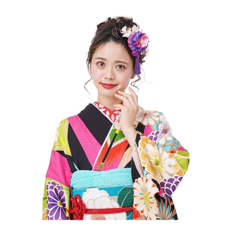 シャルマン ヘアアクセサリー 髪飾り くす花玉