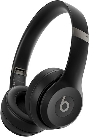 Beats Solo 4 - ワイヤレスBluetoothオンイヤーヘッドフォンApple & Android互換バッテリー寿命最大50時間 - マットブラック