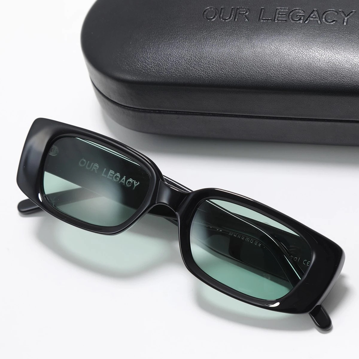 【訳あり】OUR LEGACY アワーレガシー サングラス SAMHAIN A2238SB メンズ セルフレーム スクエア アイウェア フルリム INFINITE-BLACK