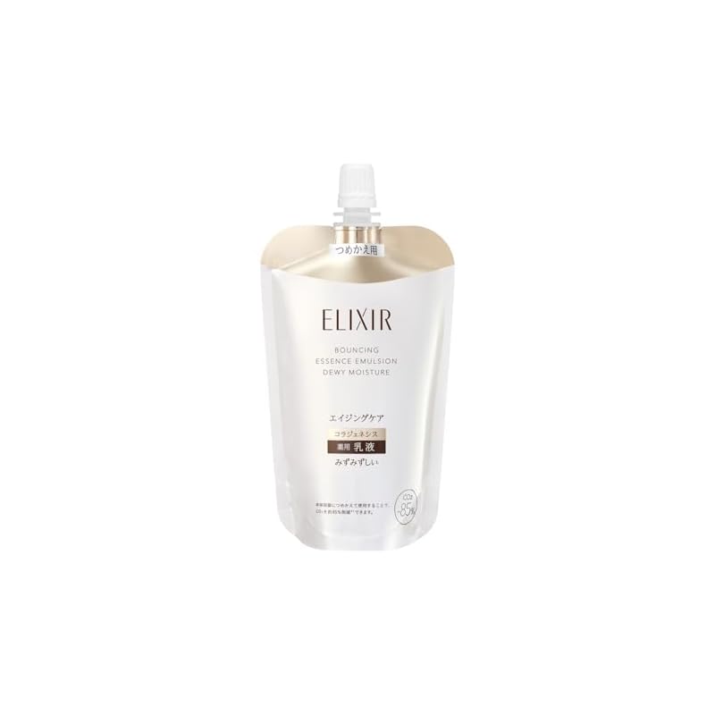 ELIXIR エリクシール リフトモイスト エマルジョン みずみずしいタイプ ba 110mL つめかえ用 医薬部外品 乳液 エイジングケア 保湿 毛穴 トラネキサム酸 ハリ うるおい 【2025年モ