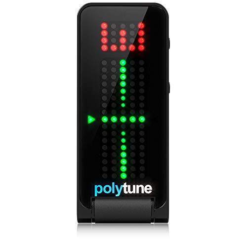 色：ブラック tc electronic ポリフォニック クリップ チューナー POLYTUNE C