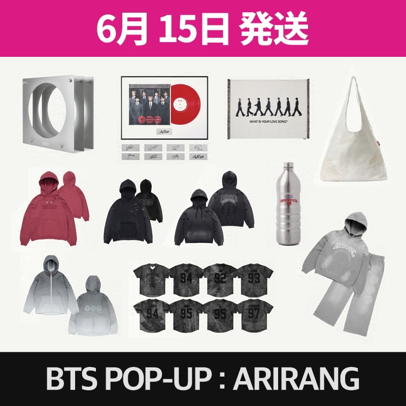 [6月15日発送][公式 現場購入] BTS POP-UP : ARIRANG OFFICIAL MD 1