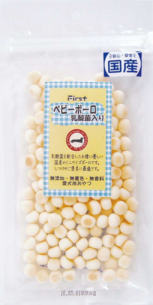（まとめ買い）エースプロダクツ ベビーボーロ 乳酸菌入り 50g 犬用おやつ [x18]