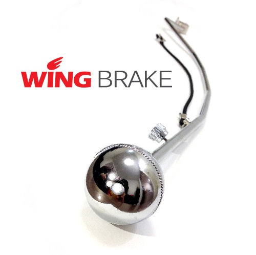 ウイングブレーキ 初心者向け補助ブレーキ 紙ドライバー講習用 助手席でブレーキ操作可能 自家用車で運転練習 WINGBRAKE