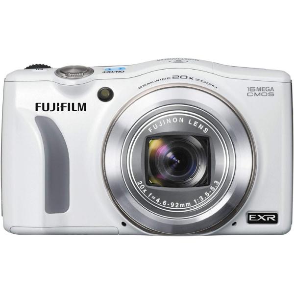 【中古】フジフィルム FUJIFILM FinePix F800EXR 光学20倍 ホワイト F FX-F800EXR WH SDカード付き 29,452円