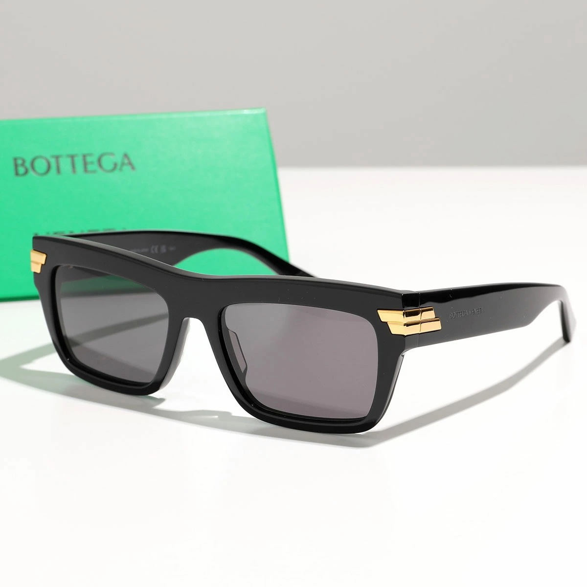 BOTTEGA VENETA ボッテガヴェネタ サングラス BV1058S レディース スクエア型 メガネ 眼鏡 ロゴ アイウェア カラー2色サングラス