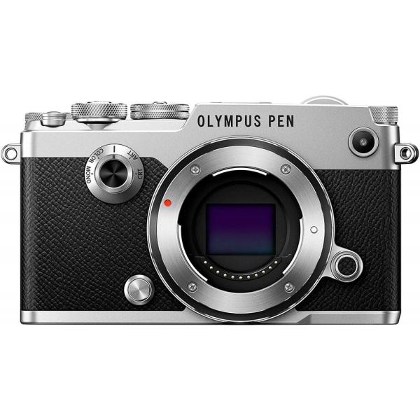 【中古】オリンパス OLYMPUS PEN-F SLV ボディ SDカード付き
