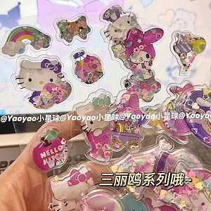 揺れ水シールかわいい少女心ktクリスタルシール3d立体装飾気泡シール13491371