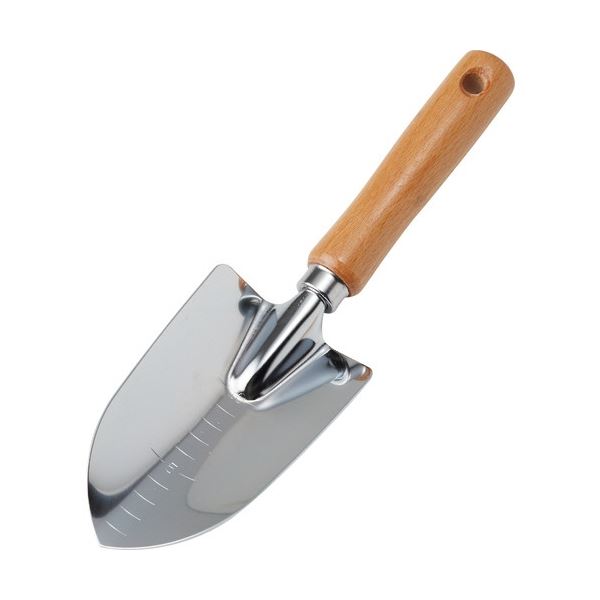 （まとめ）移植コテ 目盛付き 全長280x刃先145x幅80mm MMS-1 1本 [x5セット]