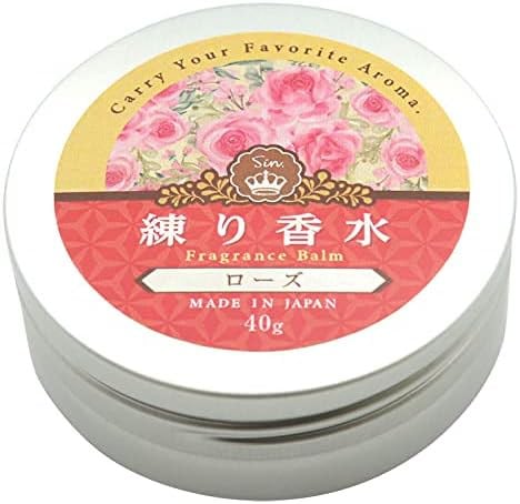 Qoo10] 練り香水 40g ローズ (薔薇(バラ)