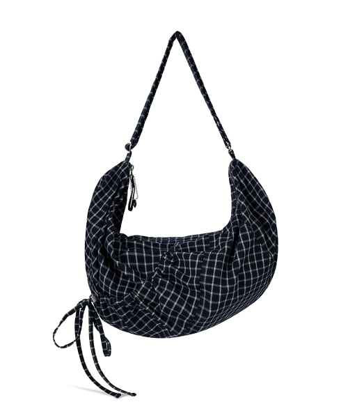 【FENNEC】 LASSIE BAG - CHECK NAVY ショルダーバッグ 正規品