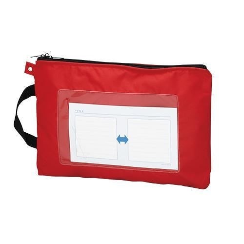 （まとめ買い）メールバッグ レッド CR-ME04-R 00062655 [x3]