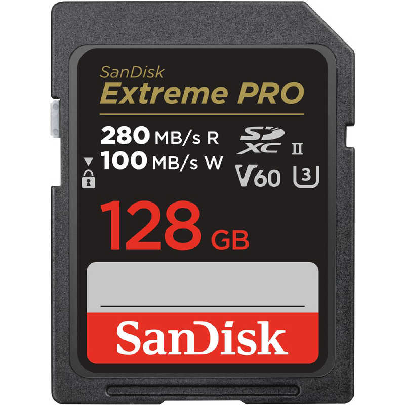 サンディスク　SDXCカード Extreme PRO (Class10/128GB)　SDSDXEP-128G-JNJIP 15,184円