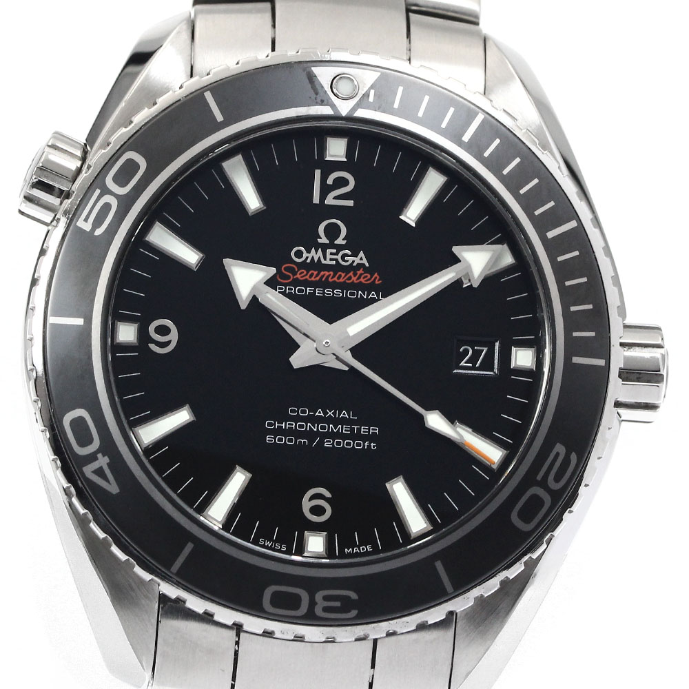 オメガ OMEGA 232.30.46.21.01.001 シーマスター プラネットオーシャン デイト 自動巻き メンズ 良品 _888111【中古】 231,100円