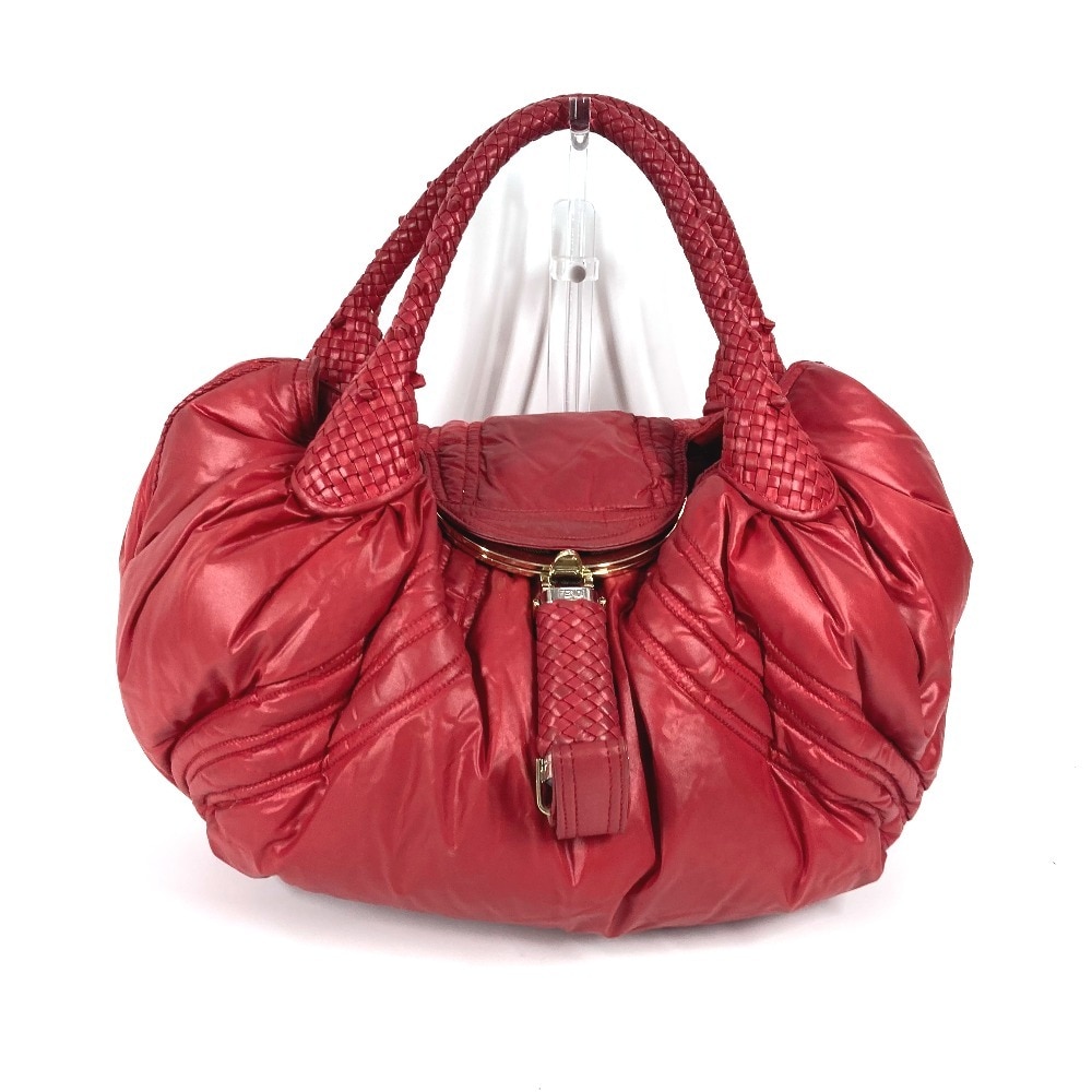 ショルダーバッグ スタッズ スパイバッグ ズッカ 肩掛け トートバッグ ナイロン レッド 35,750円