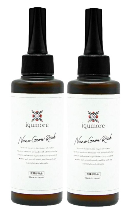 【２本】ナノグロウリッチ 女性用育毛剤　130mL 　女性用 ヘアケア ギフト　誕生日　プレゼント 11,100円