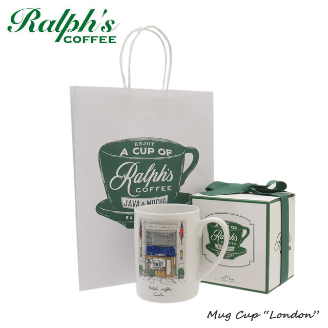 ラルフズ コーヒー Ralphs Coffee LONDON CITY MUG CUP マグカップ ポロ ラルフローレン POLO RALPH LAUREN 290-006108-010