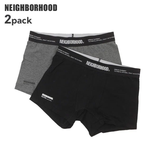ネイバーフッド NEIGHBORHOOD CLASSIC 2PAC UNDERS クラシック 2枚パック セット アンダーウェア 下着 245-000353-051