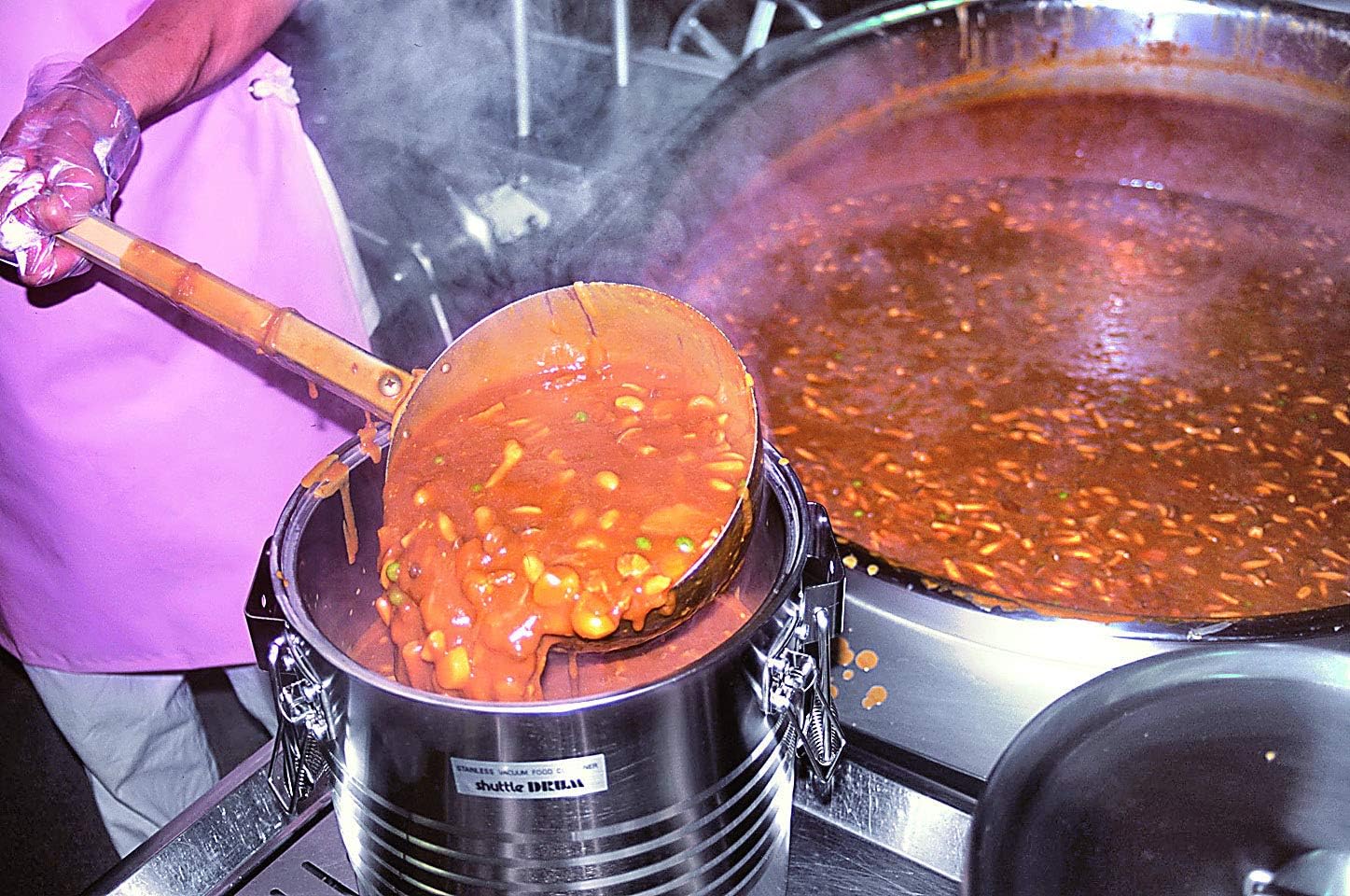 18-8ステンレス真空断熱容器 シャトルドラム 吊付 JIK-S08