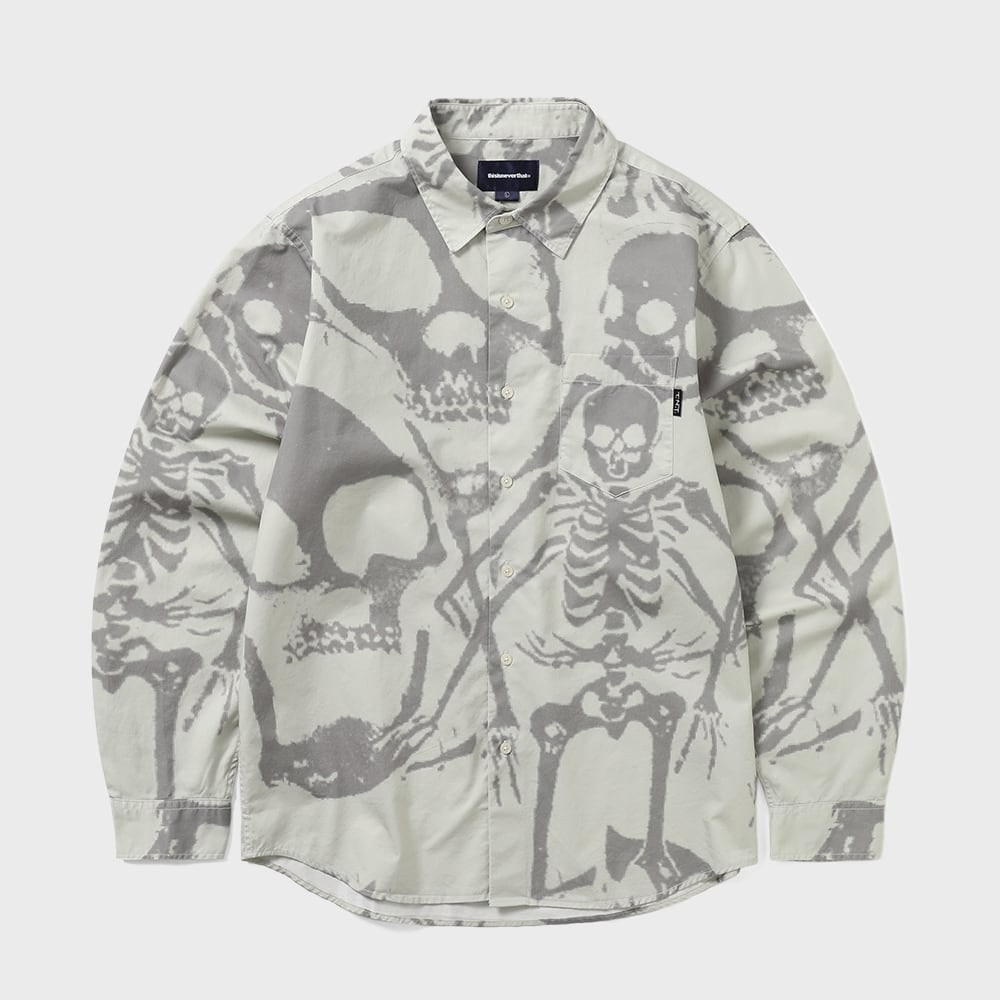 ディス・イズ・ネヴァー・ザットスケルトンシャツストーン