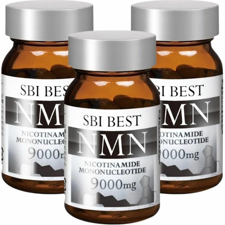 3個セット SBI BEST NMN 60粒 30日分 NMN 9000mg