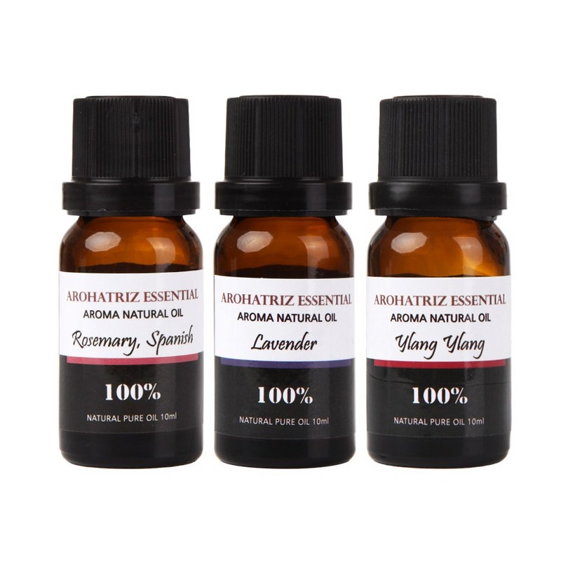 アロハトリーズ エッセンシャルオイル ローズマリー+ラベンダーフレンチ+イランイラン10ml1セット