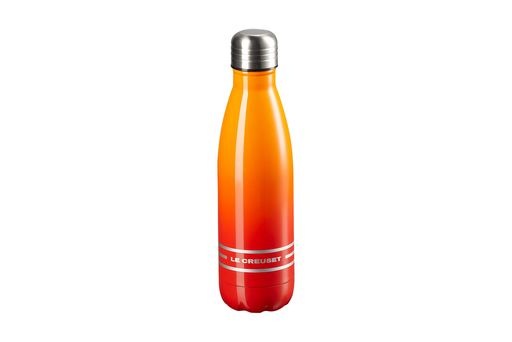 ル・クルーゼ(LE CREUSET) ハイドレーション ボトル 500ML オレンジ 水筒 ステンレスボトル 軽量 マグ 保冷 【日本正規販売品】