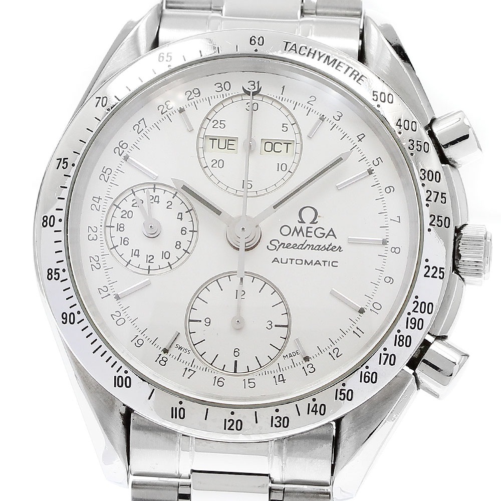 オメガ OMEGA 3521.30 スピードマスター トリプルカレンダー 自動巻き メンズ 保証書付き_831141【中古】