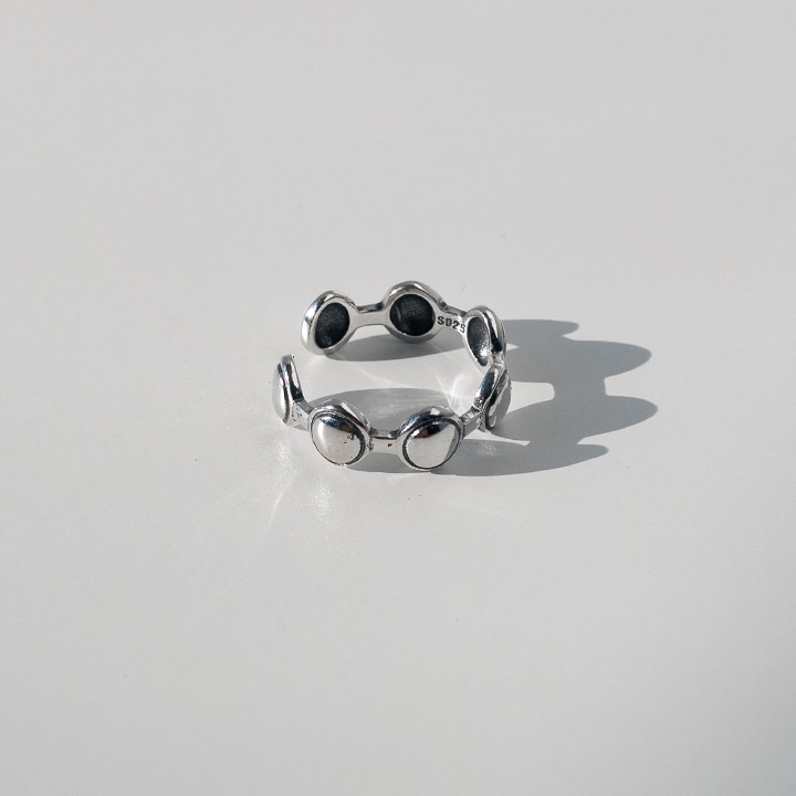 [Stray Kidsハンヒョンジン着用] [925 silver] ボリス 指輪 free size (913号)