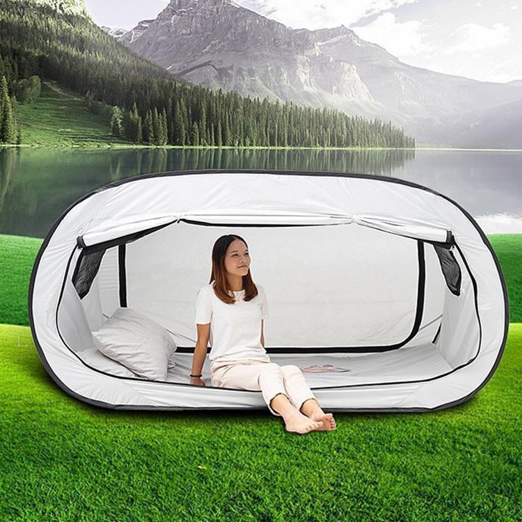 【急速出荷!】非常に実用的室内用テント プライベート一人用 二人用 避難所用 個室 自動ポップアップ ワンタッチ アウトドア キャンプ用品 子供 大人 洗える 花粉対策3407 5,632円