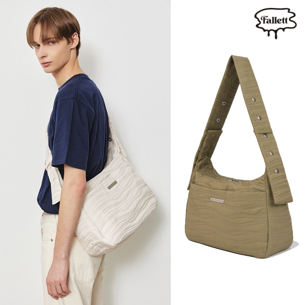 24 S/S Big hobo bag _ 2色 新商品 デイリー 男女共用 新学期 学生 登校 11,544円