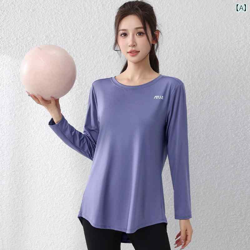 レディース　　Tシャツ　 女性用 ランニング トップス 大きいサイズ 太めの mm プロの 朝の フィットネススポーツ スーツ 200 キャティ マラソン 秋