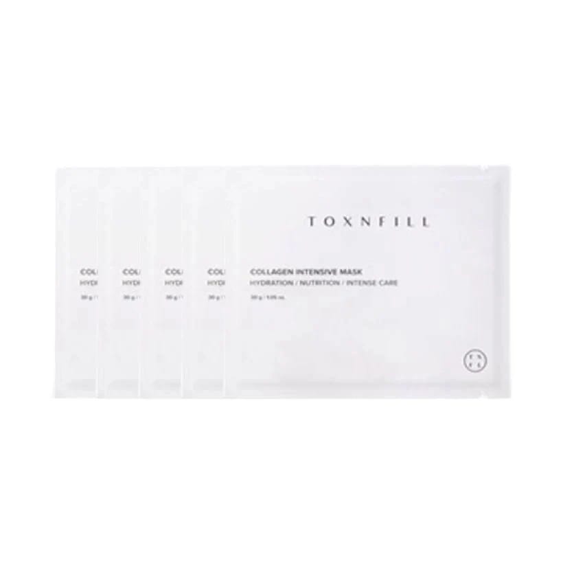 コラーゲン インテンシブマスク 5枚 #リフティングペプチド #3重レイヤー #whitning #セラミド #セラミド #皮膚科入店