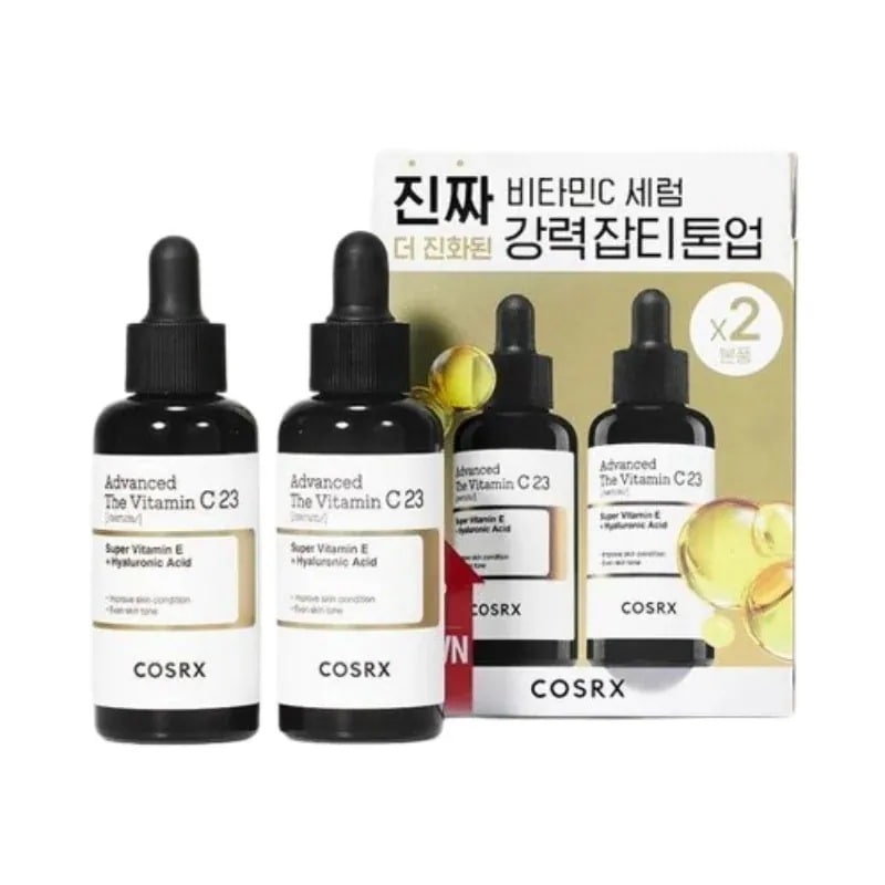 [新作/リニューアル](1+1)アドバンスト ザ ビタミンC23 セラム 20g+20g #super ビタミンE+hyaluronic acid