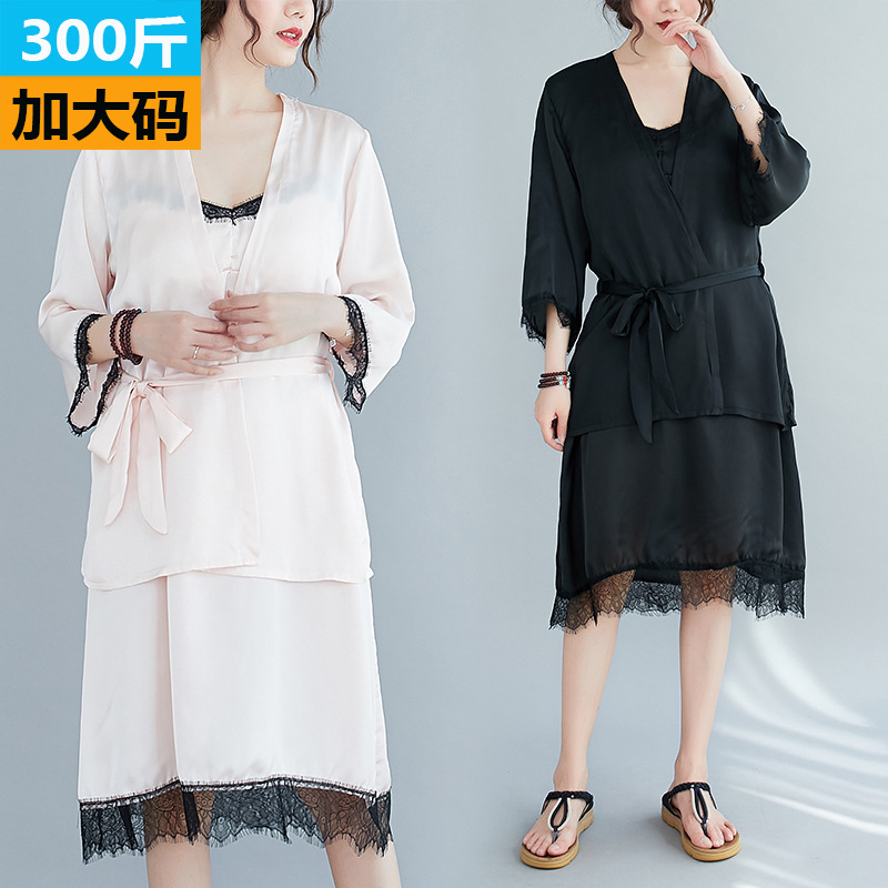 2XL5XL：150KGまで2点セット夏 韓国 パジャマ レディース 妊婦 マタニティ ルームウェア 大きいサイズ6L 5L 4L ゆったり かわいい 上下セット入院出産部屋着寝巻きナイトウェア